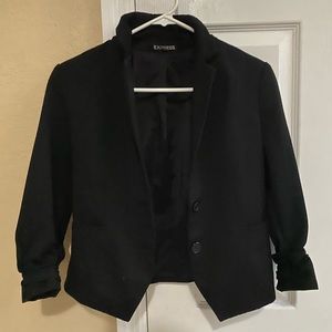 Express black blazer size 2